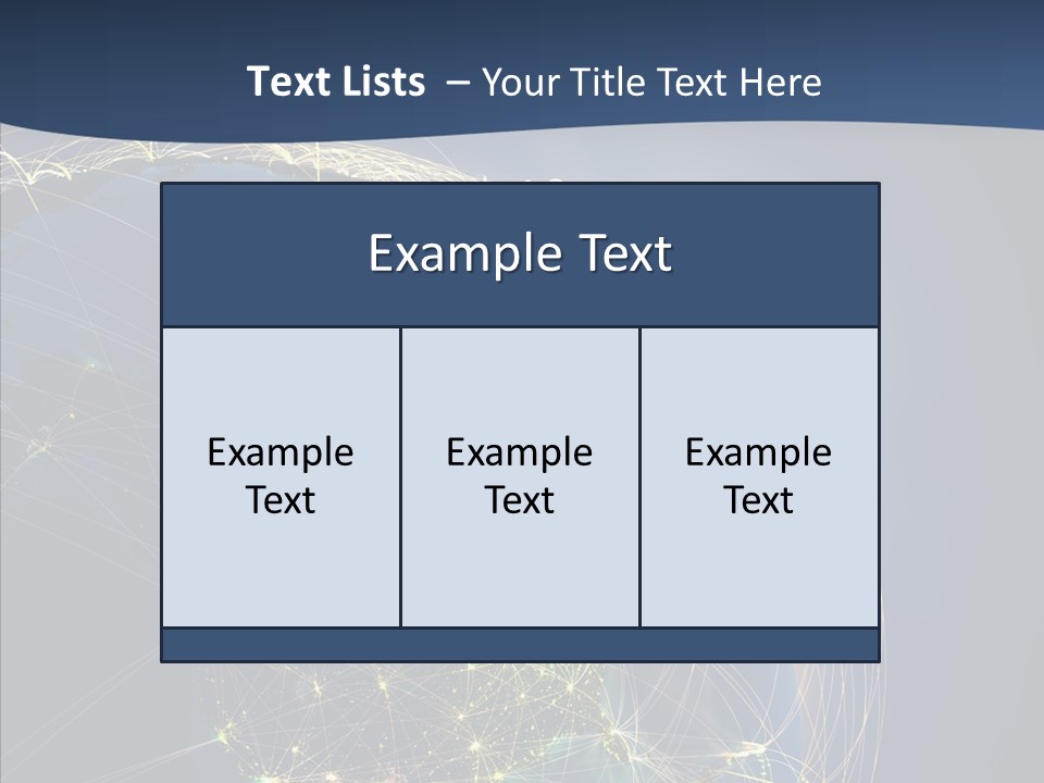 Geography Transport Communication PowerPoint Template
