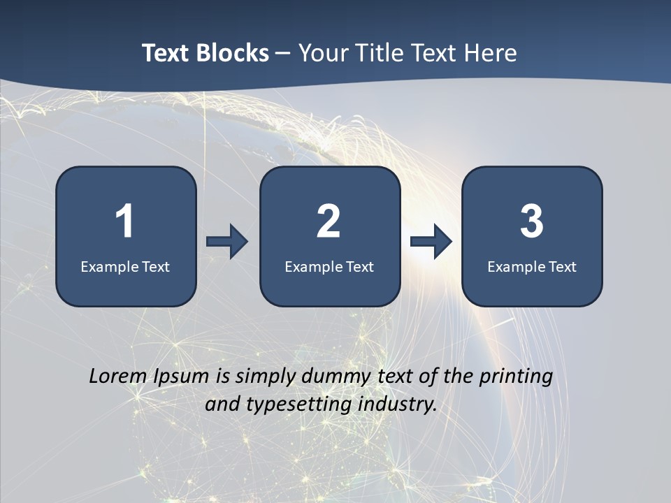 Geography Transport Communication PowerPoint Template