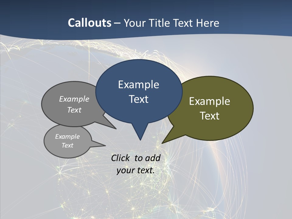 Geography Transport Communication PowerPoint Template