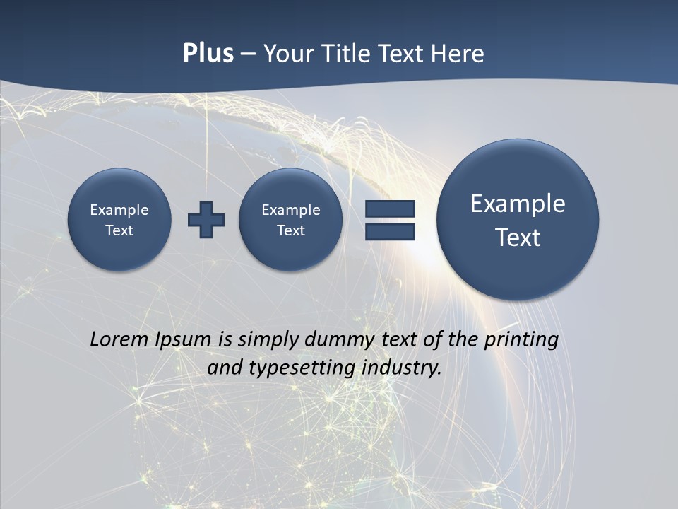 Geography Transport Communication PowerPoint Template