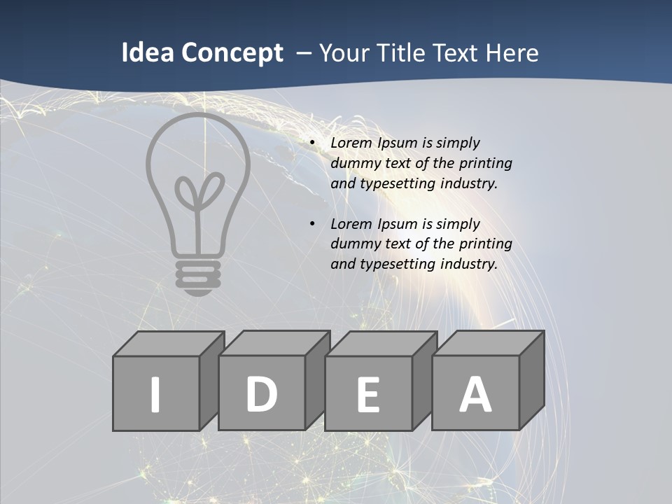 Geography Transport Communication PowerPoint Template