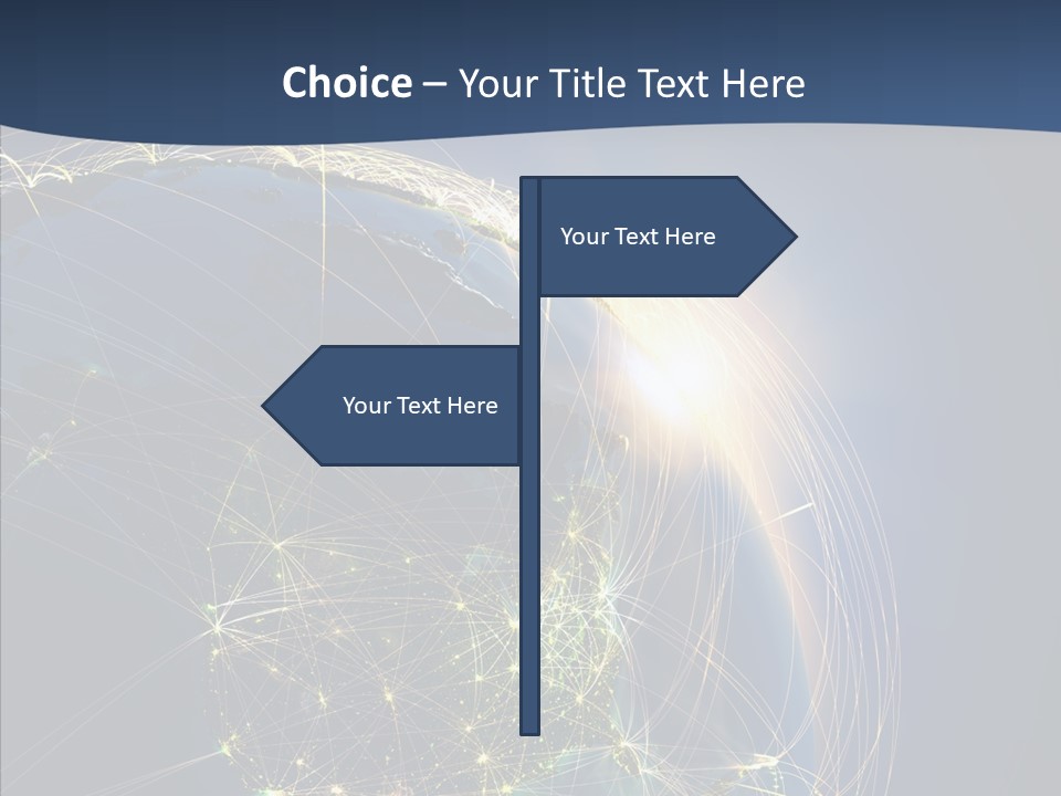 Geography Transport Communication PowerPoint Template