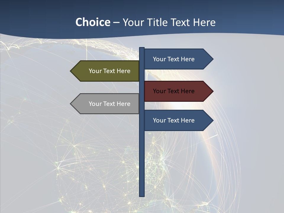 Geography Transport Communication PowerPoint Template