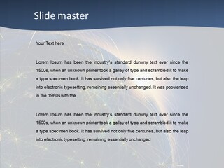 Internet Continent Tourism PowerPoint Template