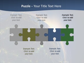 Internet Continent Tourism PowerPoint Template