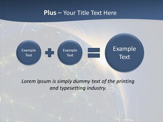 Internet Continent Tourism PowerPoint Template