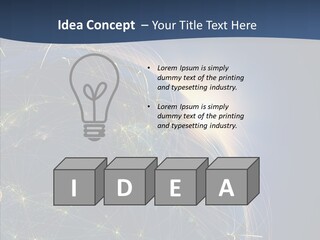 Internet Continent Tourism PowerPoint Template