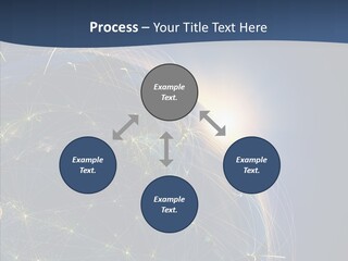 Internet Continent Tourism PowerPoint Template