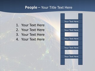 Internet Continent Tourism PowerPoint Template