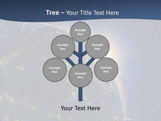 Internet Continent Tourism PowerPoint Template
