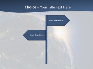 Internet Continent Tourism PowerPoint Template
