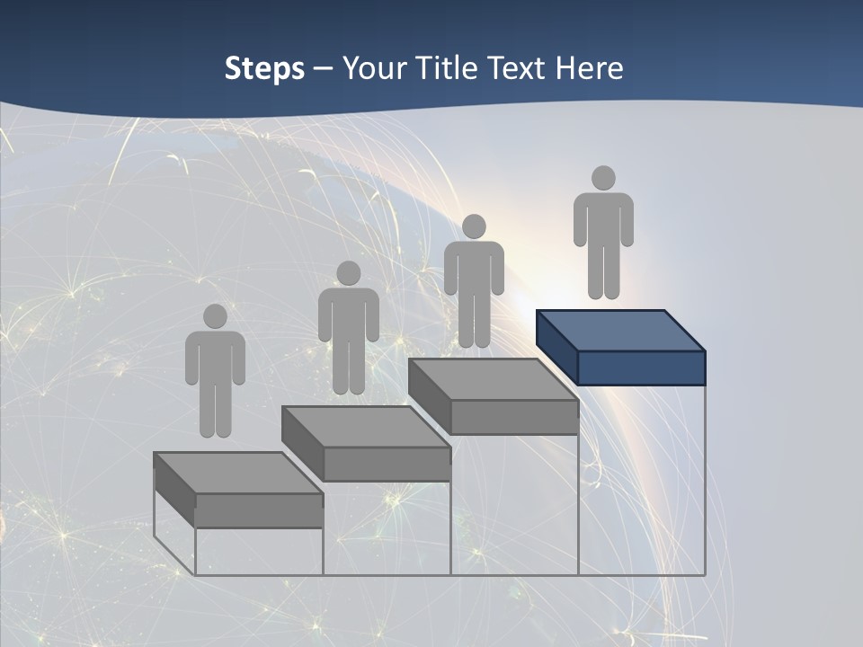 Internet Continent Tourism PowerPoint Template