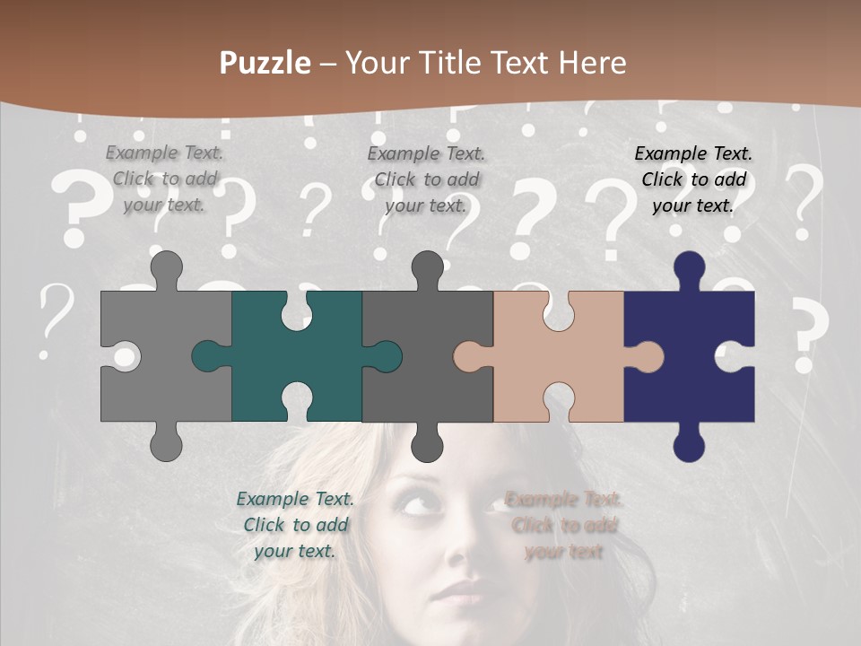 Confusion Education Doubt PowerPoint Template