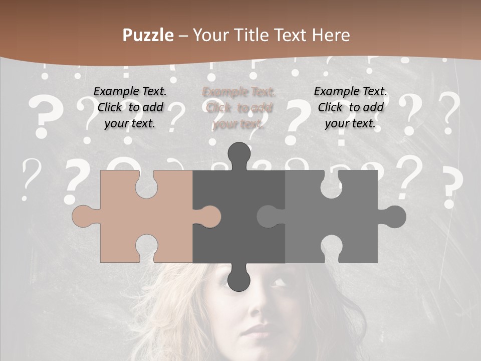 Confusion Education Doubt PowerPoint Template