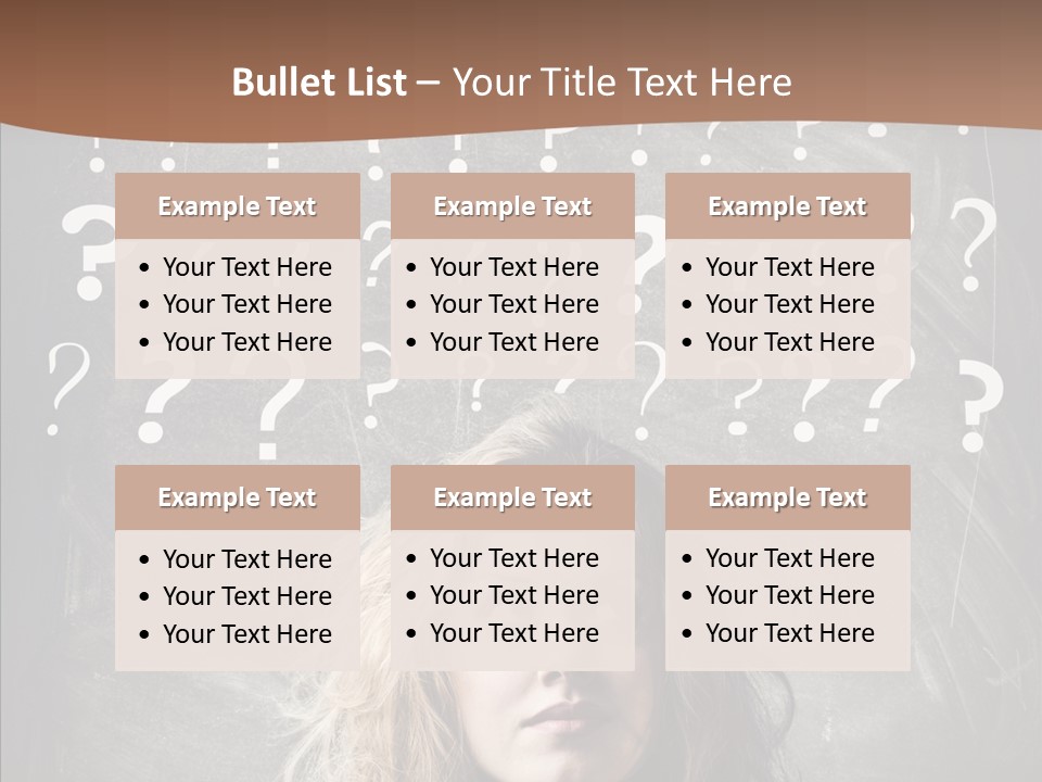 Confusion Education Doubt PowerPoint Template