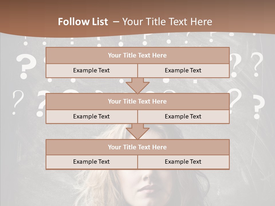 Confusion Education Doubt PowerPoint Template