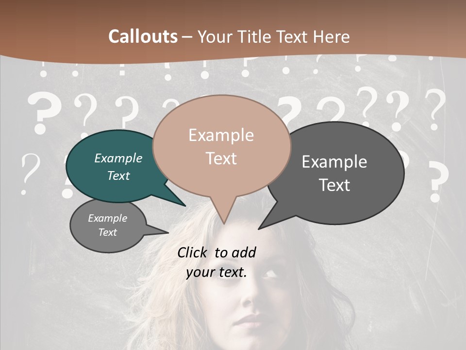Confusion Education Doubt PowerPoint Template