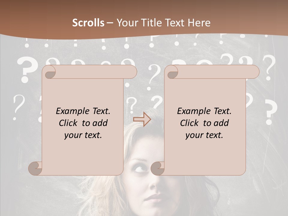 Confusion Education Doubt PowerPoint Template