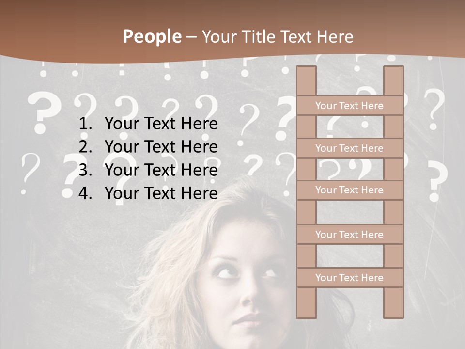 Confusion Education Doubt PowerPoint Template