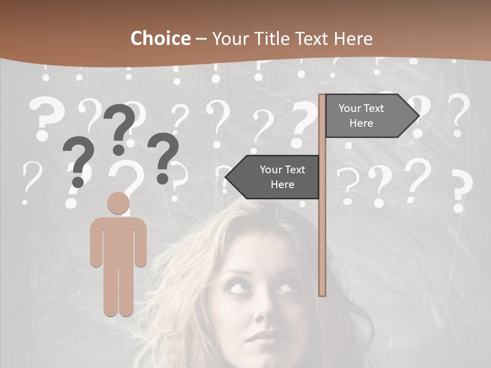 Confusion Education Doubt PowerPoint Template