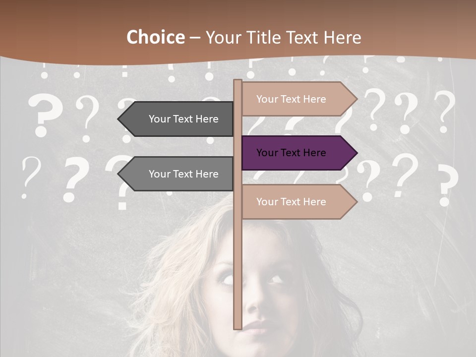 Confusion Education Doubt PowerPoint Template