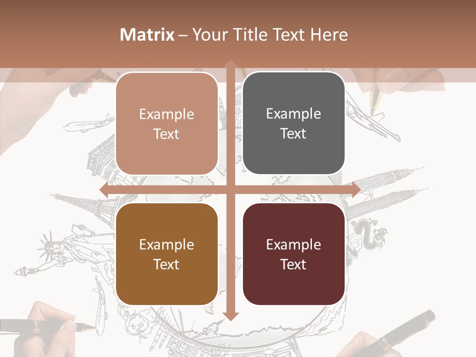 Student Earth Global PowerPoint Template
