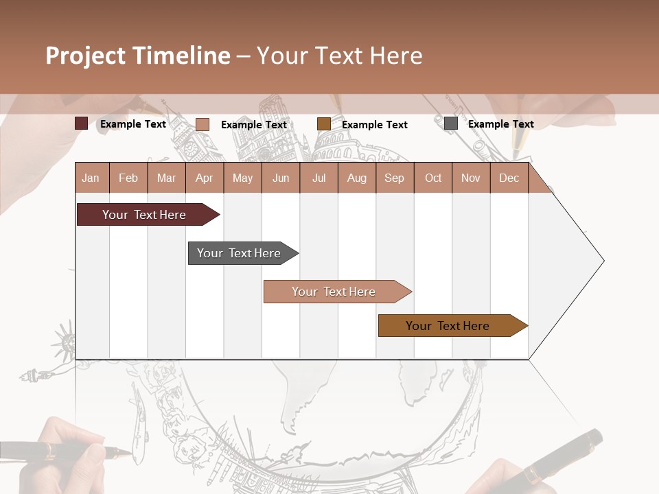 Student Earth Global PowerPoint Template