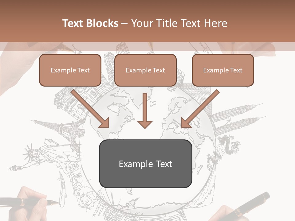 Student Earth Global PowerPoint Template