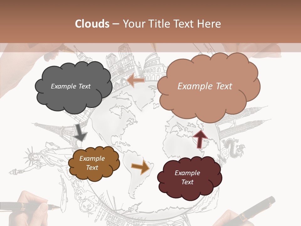 Student Earth Global PowerPoint Template