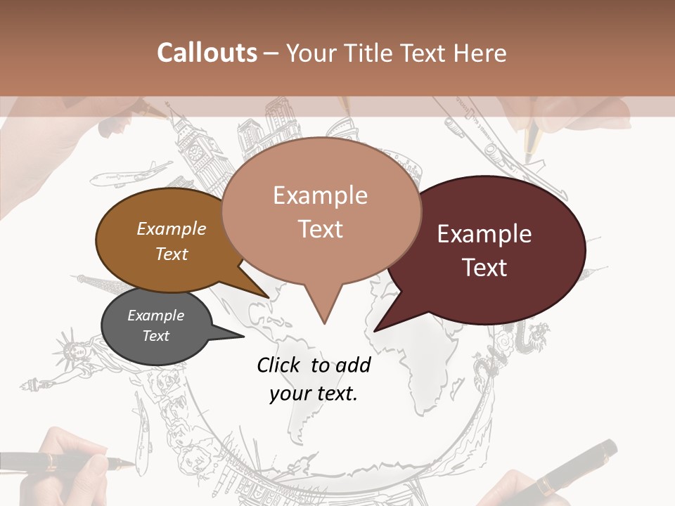 Student Earth Global PowerPoint Template