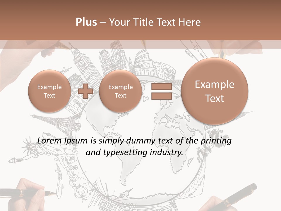 Student Earth Global PowerPoint Template