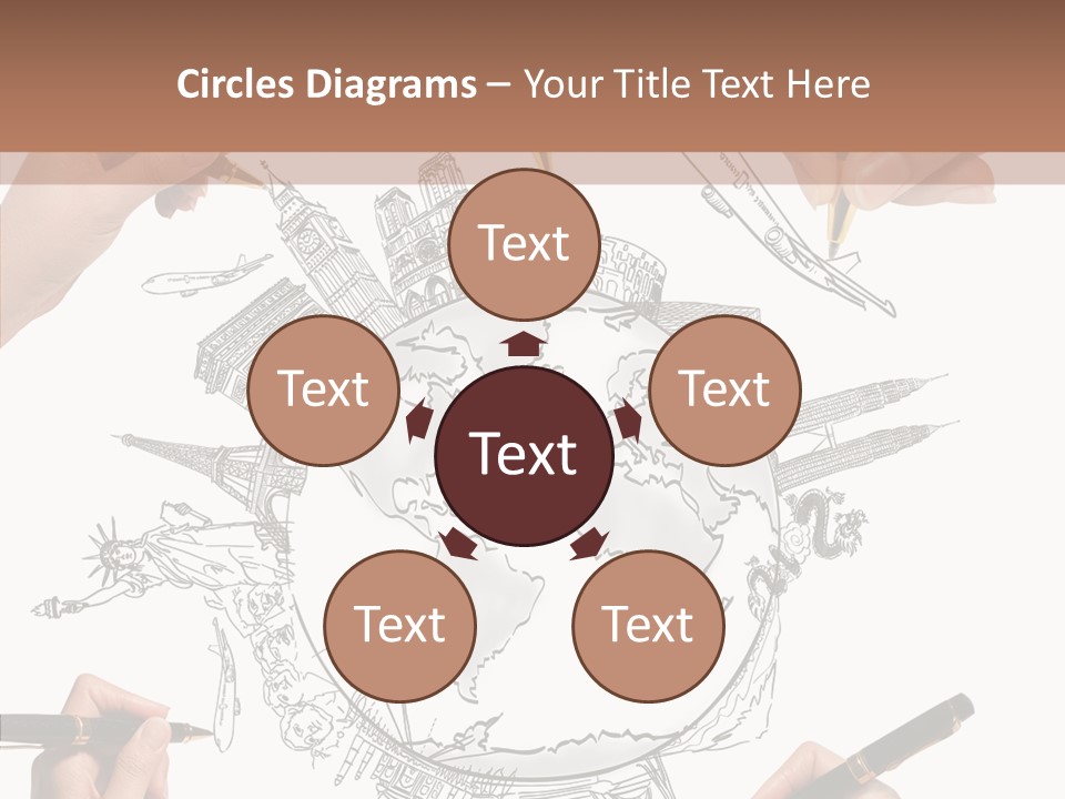 Student Earth Global PowerPoint Template