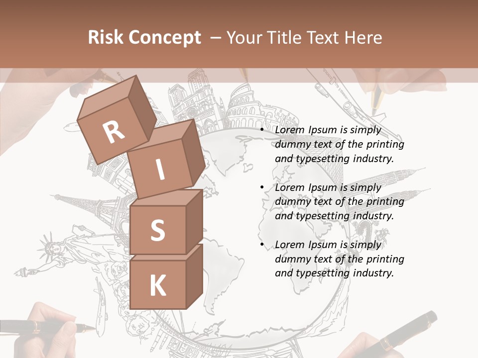 Student Earth Global PowerPoint Template