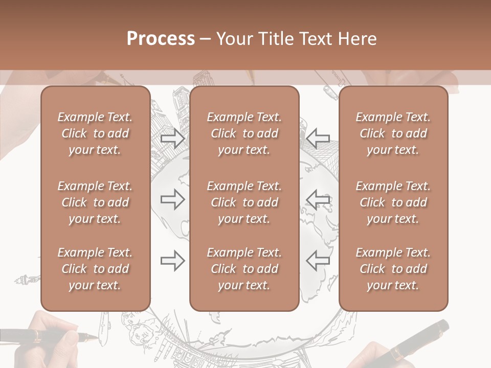 Student Earth Global PowerPoint Template