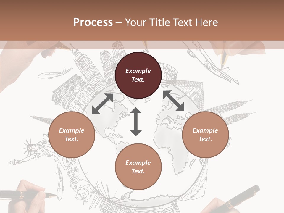 Student Earth Global PowerPoint Template
