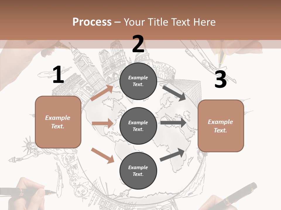 Student Earth Global PowerPoint Template
