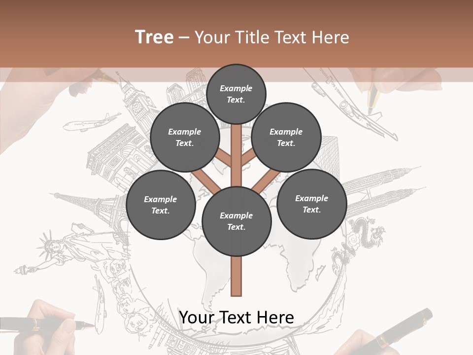 Student Earth Global PowerPoint Template