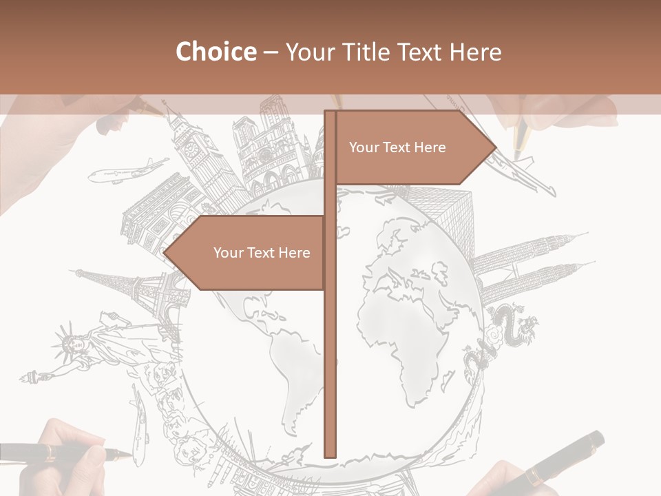 Student Earth Global PowerPoint Template