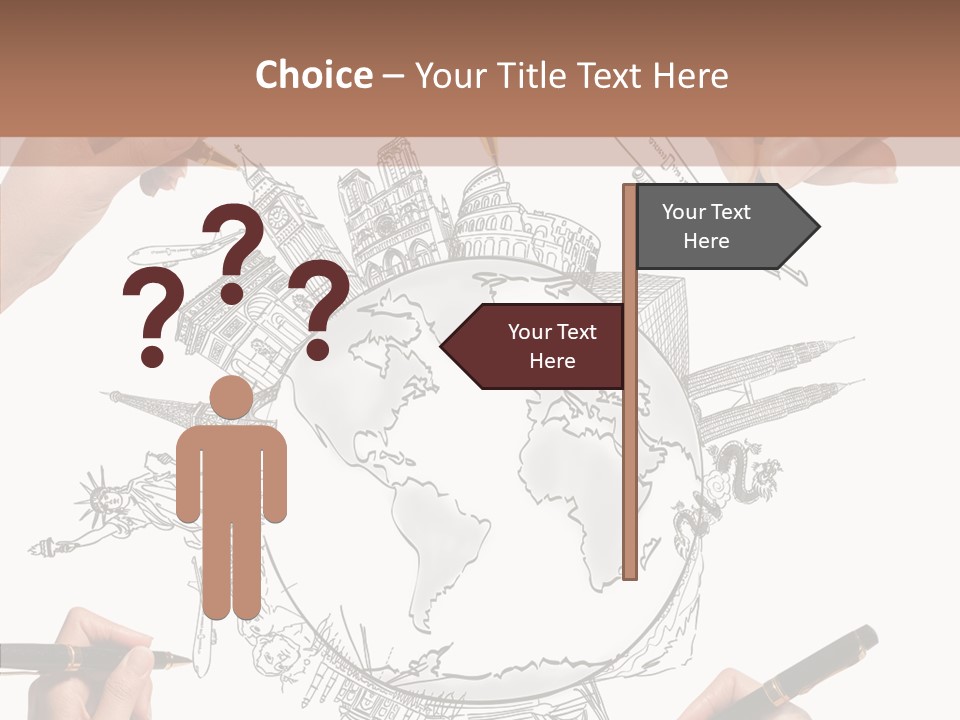Student Earth Global PowerPoint Template