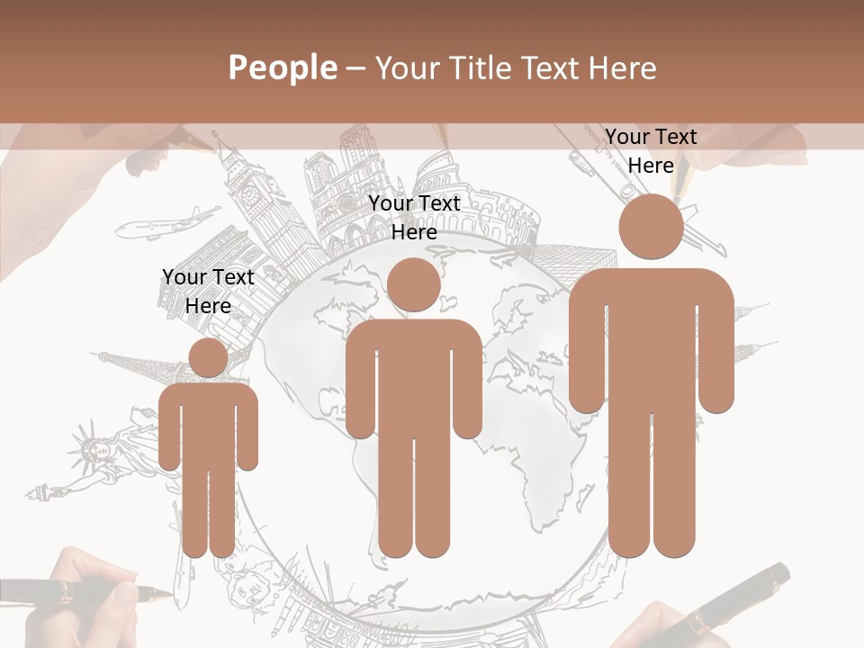 Student Earth Global PowerPoint Template