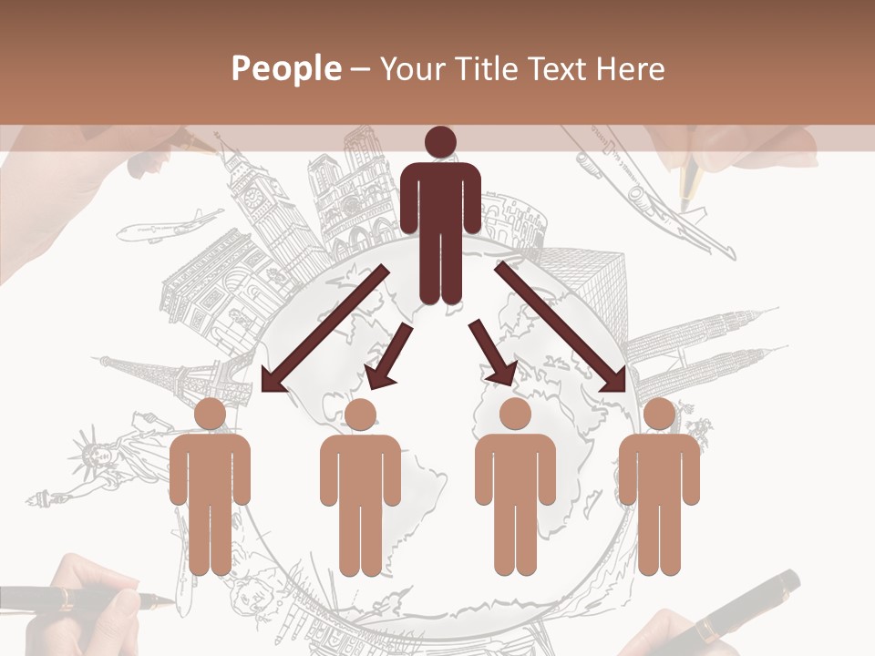 Student Earth Global PowerPoint Template