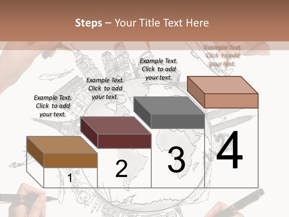 Student Earth Global PowerPoint Template