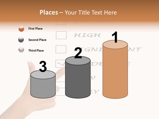 Critical Woman High PowerPoint Template