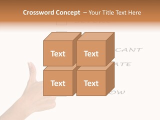 Critical Woman High PowerPoint Template