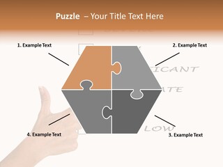 Critical Woman High PowerPoint Template