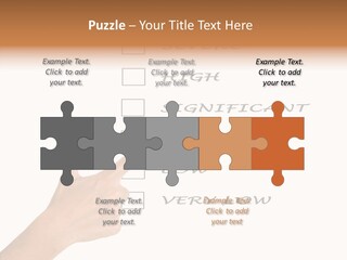 Critical Woman High PowerPoint Template