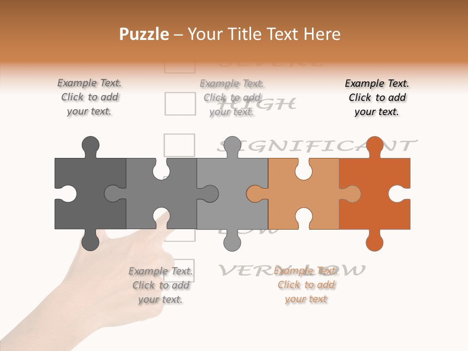 Critical Woman High PowerPoint Template