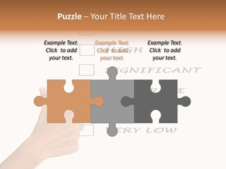 Critical Woman High PowerPoint Template