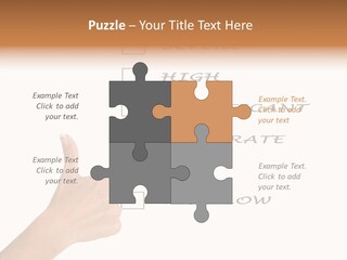 Critical Woman High PowerPoint Template