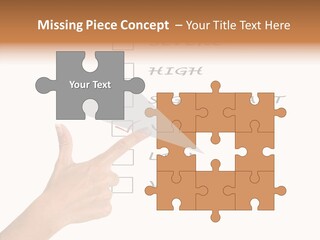 Critical Woman High PowerPoint Template
